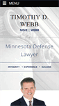 Mobile Screenshot of mndefenselawyer.com